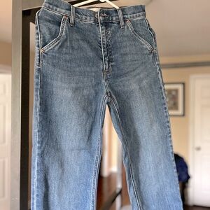 Denim Forum The Arlo Hi Rise Trouser Straight size 27